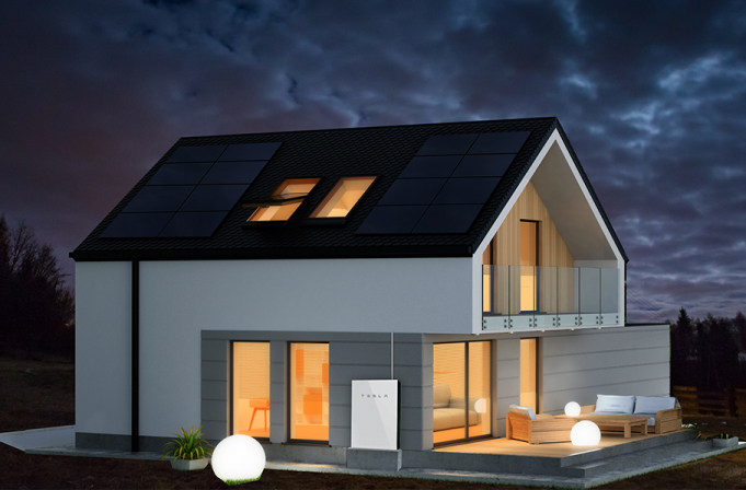 Solar batteries for home