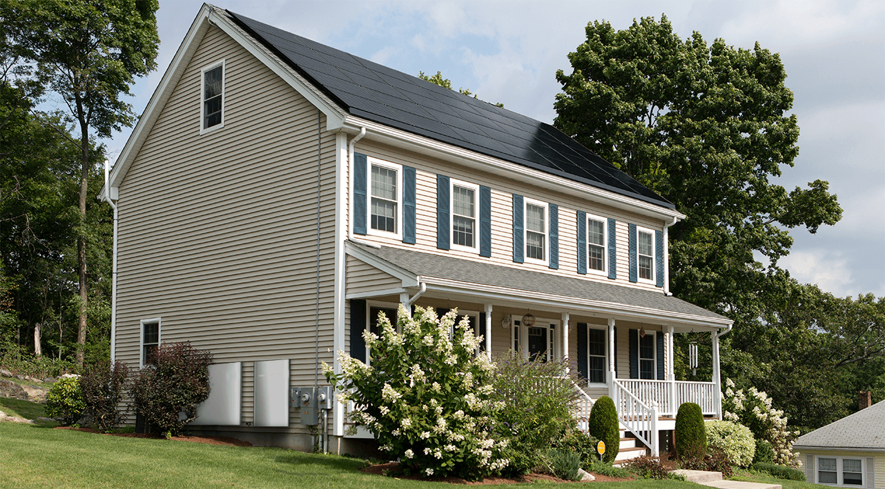 Home solar power system